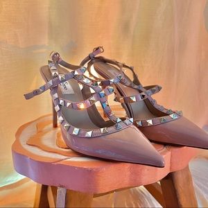 BEIGE/TAN VALENTINO GARAVANI HEELS